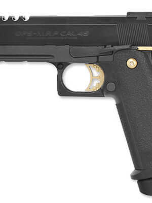 Tokyo Marui TM GBB plynová pistole Hi-Capa 5.1 Gold Match – Černá/zlatá – Tokyo Marui