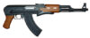 CYMA AK47S (kovový mechabox), dřevěné provedení – CYMA