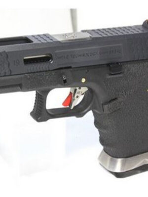 WE WE GBB plynová pistole R19 Gen4 T5 Custom – Černá – WE