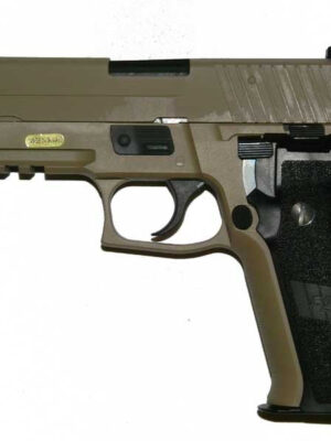 WE WE GBB plynová pistole SIG P226 MK25 – Písková – WE