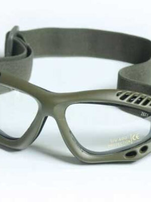 Miltec Brýle Commando AIR – olivové – čiré – Miltec