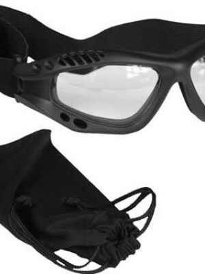 Miltec Brýle Commando AIR – černé – čiré – Miltec