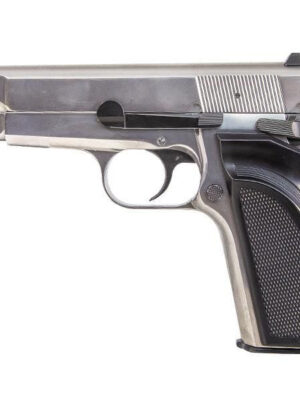 WE WE GBB plynová pistole Browning Hi-Power MK3 – Stříbrná – WE