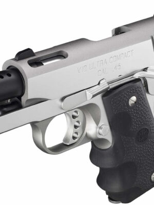 Tokyo Marui TM GBB plynová pistole V10 Ultra Compact – Stříbrná – Tokyo Marui