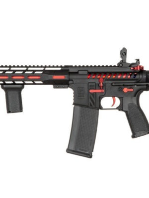 Specna Arms SA M4 PDW Carbine M-LOK (RRA SA-E39 EDGE™) – Černá/červená – Specna Arms
