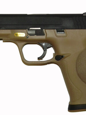 WE WE GBB plynová pistole MP9 Big Bird – Písková – WE