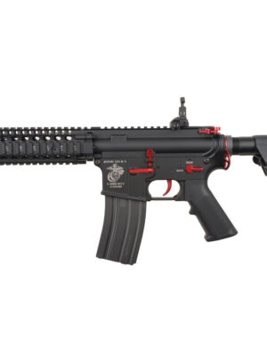 Specna Arms SA MK18 (SA-A03 ONE™) – Černá/červená – Specna Arms