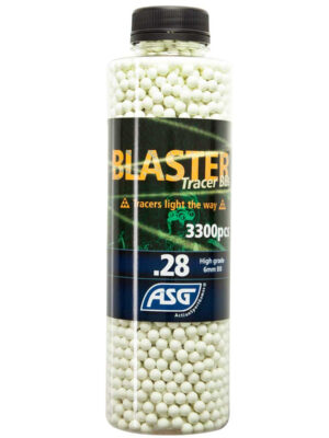 ASG ASG kuličky Blaster Tracer 0,28g, 3300 BBs – Zelená (nasvětlovací) – ASG
