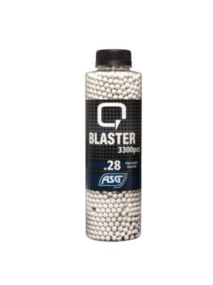 ASG ASG kuličky Q Blaster 0,28g, 3300 BBs – Bílá – ASG