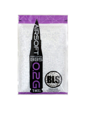 BLS Kuličky BLS Precision 0,20g, 5000 BBs – Bílé – BLS