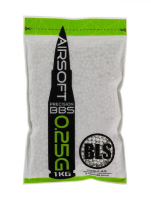 BLS Kuličky BLS Precision 0,25g, 4000 BBs – Bílé – BLS