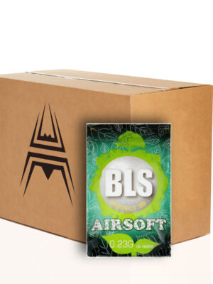 BLS 20x kuličky BLS BIO 0,23g, 4300 BBs – Bílé (krabice) – BLS