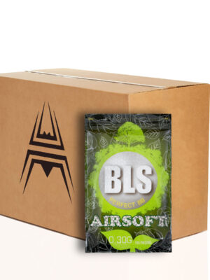 BLS 20x kuličky BLS BIO 0,30g, 3300 BBs – Bílé (krabice) – BLS