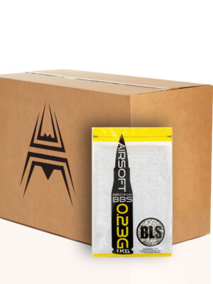 BLS 20x kuličky BLS Precision 0,23g, 4300 BBs – Bílé (krabice) – BLS