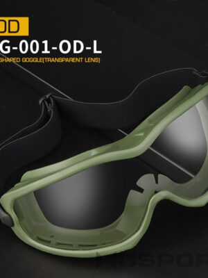 Wosport Ochranné brýle ANT – zelené, čiré – Wosport