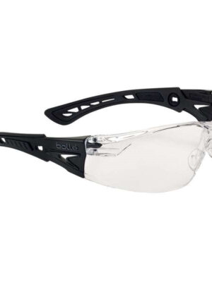 Bolle Brýle ochranné Bolle RUSH+ BSSI černé – čirá skla – Bolle