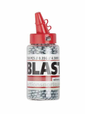 ASG ASG ocelové kuličky BLASTER ráže 4,5 mm, 1500 kusů – Stříbrná – ASG