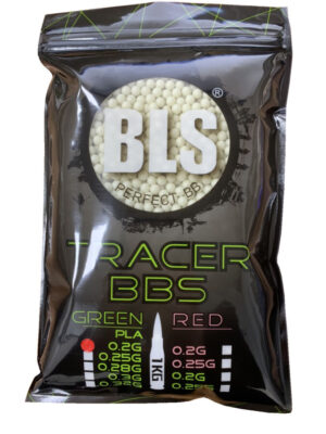 BLS Kuličky BLS BIO Tracer 0,20g, 5000 BBs – Zelené nasvětlovací – BLS