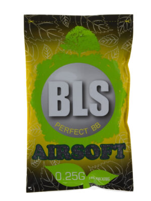 BLS Kuličky BLS BIO 0,25g, 4000 BBs – Černé – BLS