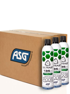 ASG ASG plyn ULTRAIR Green Power Gas se silikonem (135 PSI) – 570 ml (36 kusů) – ASG