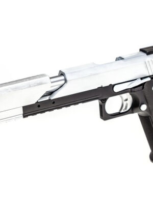 RAVEN RAVEN Hi-Capa DRAGON 7 GBB – Stříbrná/černá – RAVEN