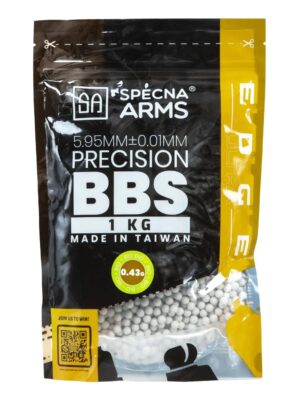 ULTRA EDGE by SA SA BIO kuličky EDGE ULTRA™ 0,43g, 2300 BBs (sáček) – Bílá – ULTRA EDGE by SA