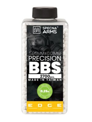 ULTRA EDGE by SA SA BIO kuličky EDGE ULTRA™ 0,25g, 2700 BBs (lahev) – Bílá – ULTRA EDGE by SA