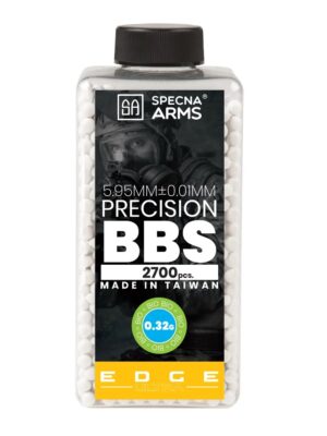 ULTRA EDGE by SA SA BIO kuličky EDGE ULTRA™ 0,32g, 2700 BBs (lahev) – Bílá – ULTRA EDGE by SA