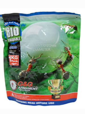 G&G Kuličky G&G BIO 0,28g 3571ks – bílé – G&G