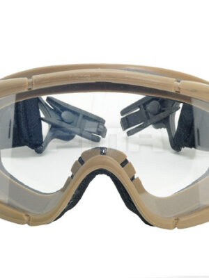 FMA FMA taktické ochranné brýle SI (2 zorníky), montáž na helmu – Písková – FMA