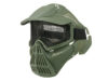 Wosport Precizní ochranná maska síťovaná Transformer V1, olivová – Wosport