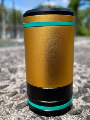 STRATAIM Airsoftový granát ECHO Hybrid Sound Impact  – Zlatý – STRATAIM