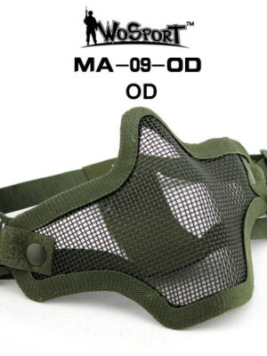 Wosport Síťovaná ochranná maska V1, zelená – Wosport