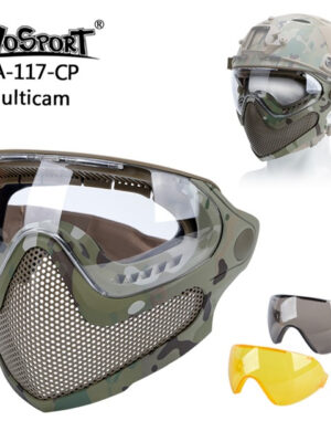 Wosport Pilot ochranná maska – MC – Wosport