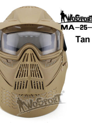 Wosport Precizní ochranná maska Transformers Ultimate V4, písková – Wosport