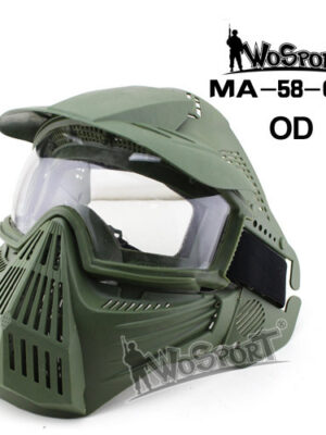 Wosport Precizní ochranná maska Transformers Leader V1, zelená – Wosport