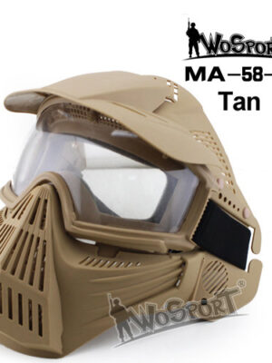 Wosport Precizní ochranná maska Transformers Leader V1, písková – Wosport