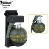 Wosport Wosport Dummy granát M67 (imitace) + molle držák – černý – Wosport