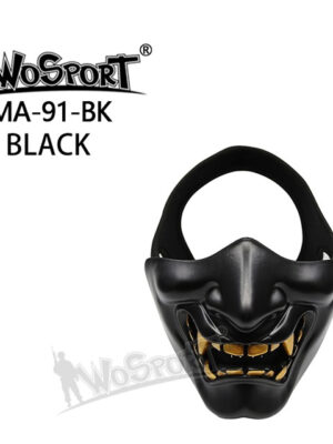 Wosport Ochranná maska Samurai – černá – Wosport