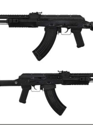 WE WE GBBR plynová puška AK PMC – Černá – WE