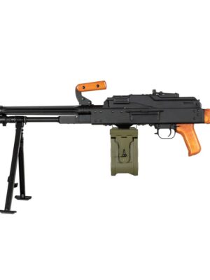 A&K A&K kulomet PKM – Černá/světlé dřevo – A&K