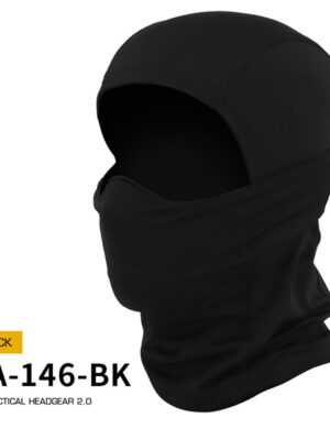 Wosport Kukla s gumovou ochrannou maskou WST 2.0 – Černá – Wosport