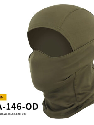 Wosport Kukla s gumovou ochrannou maskou WST 2.0 – Zelená – Wosport