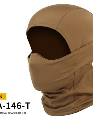 Wosport Kukla s gumovou ochrannou maskou WST 2.0 – Písková – Wosport