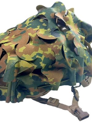 ANAREUS ANAREUS 3D univerzální maskovací potah na helmu, Laser-cut – Flecktarn – ANAREUS