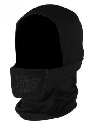 Wosport WST kukla Knight s ochrannou mřížkou na zuby – Černá – Wosport