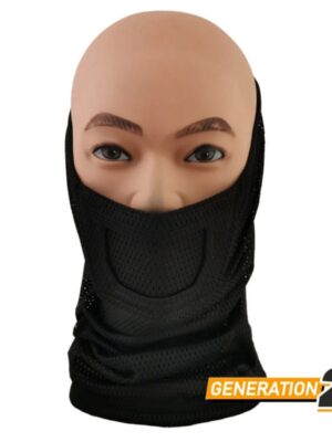 CYGNUS ARMORY CYGNUS ARMORY Face Warrior nákrčník Gen2 – Černá – CYGNUS ARMORY