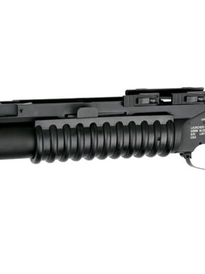 ASG ASG krátký granátomet LMT M203 pro 40mm granáty, QD montáž – Černá – ASG