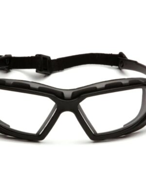 PYRAMEX PYRAMEX ochranné brýle HIGHLANDER Plus Anti-Fog – Černá / čirá – PYRAMEX