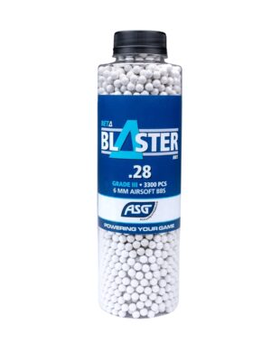 ASG ASG kuličky BETA Blaster 0,28g, 3300 BBs – Bílá – ASG